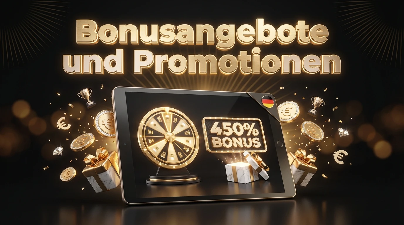 Bonusangebote und Promotionen